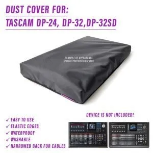 st3nD dust cover for Tascam DP-24 / DP-32 / DP-32SD (synth)
