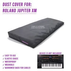 st3nD dust cover for Roland Jupiter-XM (synth)