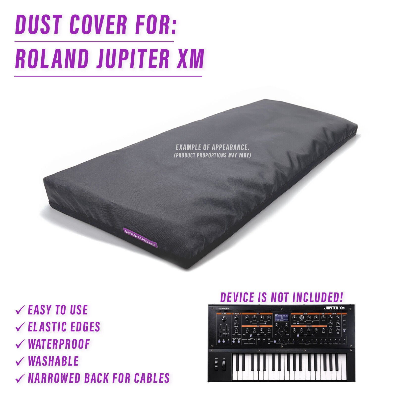 DUST COVER for Roland Jupiter-XM