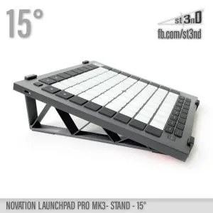 st3nD 3D printed stand for Novation Launchpad PRO MK3, 15 degree (daw controller)