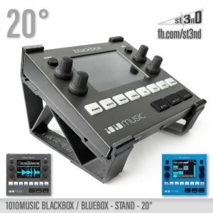 st3nD 3D printed stand for 1010music Bluebox / Blackbox, 20 degree