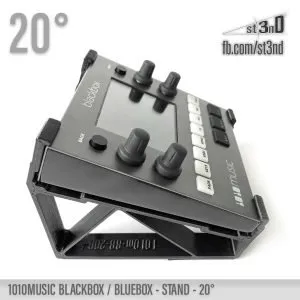 st3nD 3D printed stand for 1010music Bluebox / Blackbox, 20 degree, alternate product photo