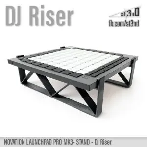 st3nD dj riser 3D printed stand for Novation Launchpad PRO MK3 (dj accessory)