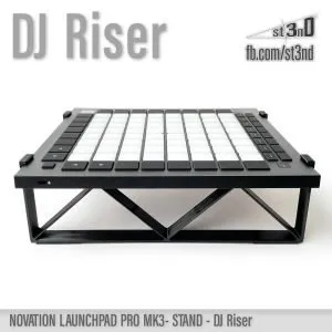 st3nD dj riser 3D printed stand for Novation Launchpad PRO MK3, alternate product photo (dj accessory)