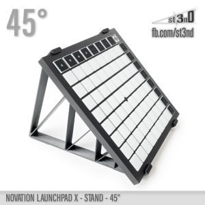 st3nD 3D printed stand for Novation Launchpad X, 45 degree (daw controller)