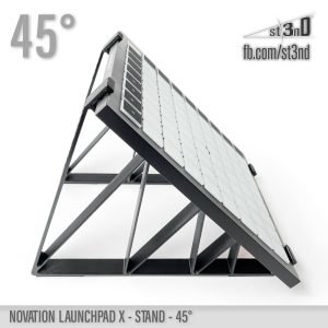 st3nD 3D printed stand for Novation Launchpad X, 45 degree, alternate product photo (daw controller)