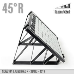 st3nD 3D printed stand for Novation Launchpad X, 45 degree, raised by 50 mm, alternate product photo (dj accessory)