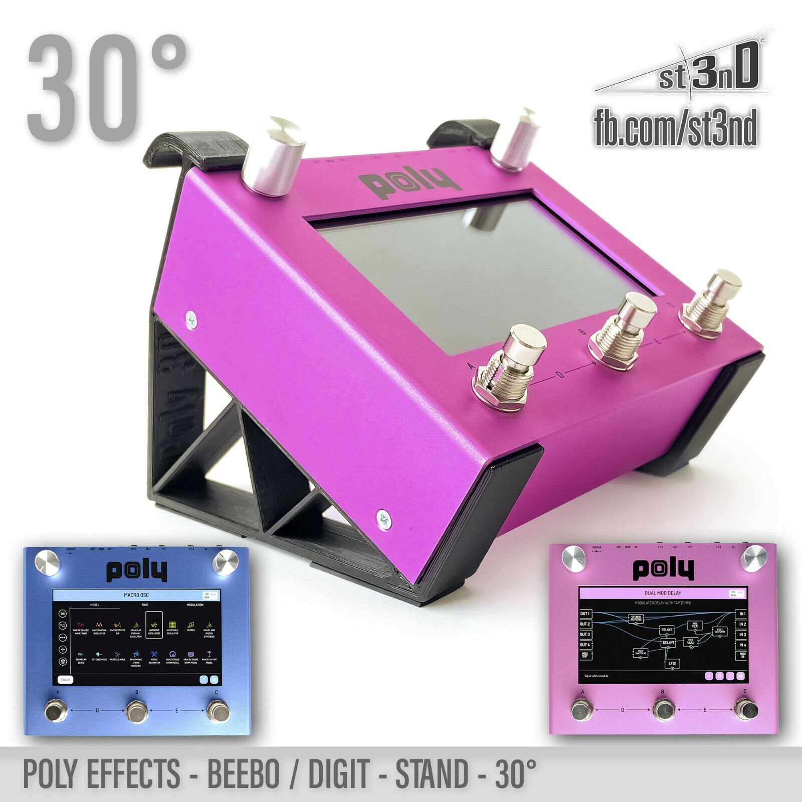 STAND for POLY EFFECTS - BEEBO / DIGIT - 30°