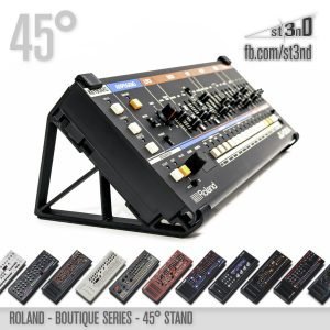 st3nD 3D printed stand for Roland Boutique Synths, 45 degree (studio gear)