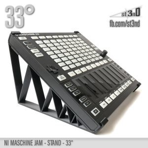 st3nD 3D printed stand for Native Instruments Maschine Jam, 33 degree (NI maschine)