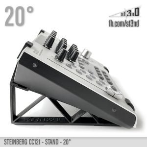 st3nD 3D printed stand for Steinberg CC121, 20 degree, alternate product photo (studio gear)