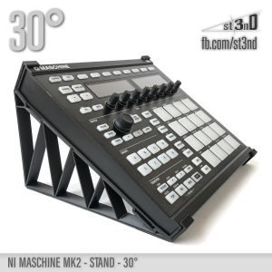 st3nD 3D printed stand for Native Instruments Maschine Mk2, 30 degree (synth)