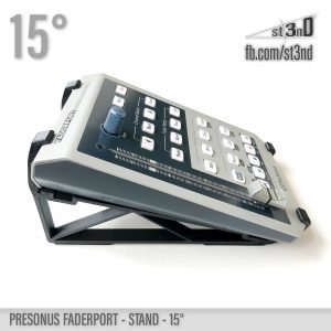 st3nD 3D printed stand for Presonus Faderport, 15 degree, alternate product photo (controller)