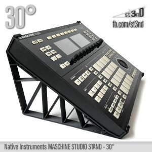 st3nD 3D printed stand for Native Instruments Maschine Studio, 30 degree (sequencer)