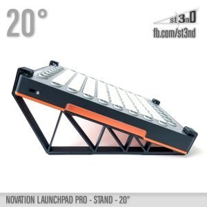 st3nD 3D printed stand for Novation Launchpad Pro, 20 degree, alternate product photo (daw controller)
