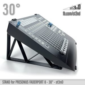 st3nD 3D printed stand for Presonus Faderport 8, 30 degree (controller)