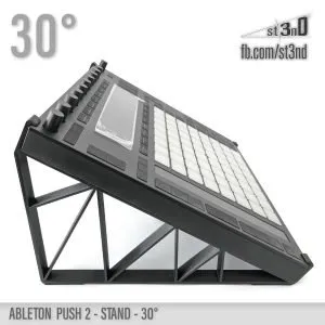 st3nD 3D printed stand for Ableton Push 2, 30 degree, alternate product photo (controller)
