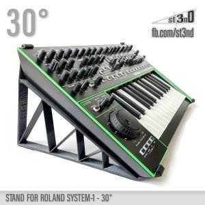 st3nD 3D printed stand for Roland SYSTEM-1, 30 degree (synth)