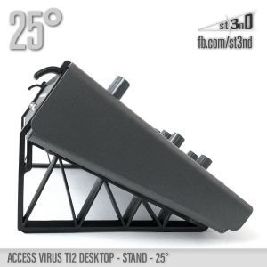 st3nD 3D printed stand for Access Virus Ti2 Desktop, 25 degree, alternate product photo (synth)