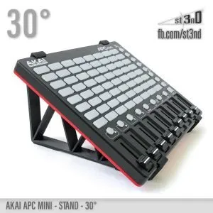 st3nD 3D printed stand for AKAI APC Mini (Mk1), 30 degree (controller)