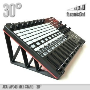 st3nD 3D printed stand for AKAI APC40 MkII, 30 degree (studio accessory)