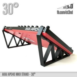 st3nD 3D printed stand for AKAI APC40 MkII, 30 degree, alternate product photo (studio accessory)