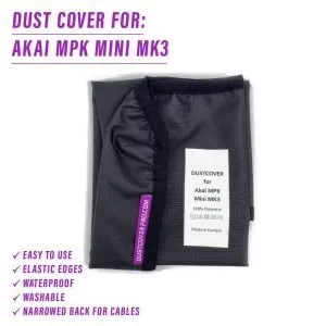 st3nD dust cover for Akai MPK Mini Mk3, alternate product photo (synth)