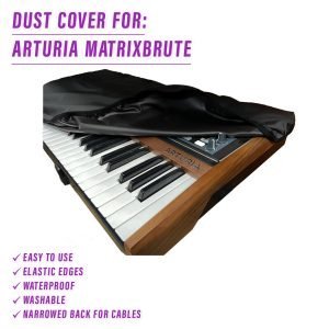 st3nD dust cover for Arturia MatrixBrute, alternate product photo (synth)