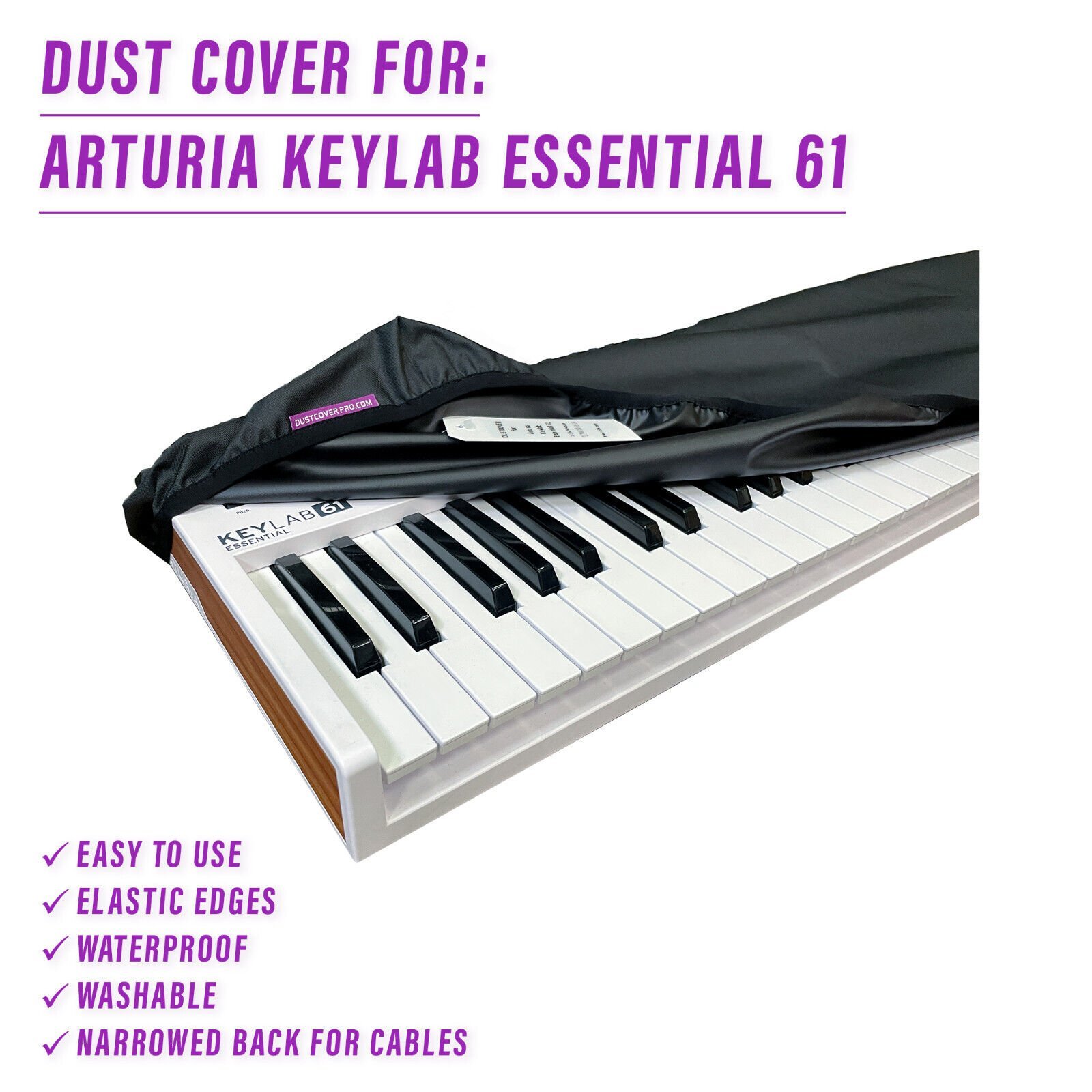 DUST COVER for Arturia KeyLab Essential 61 Mk1