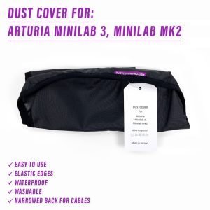 st3nD dust cover for Arturia MiniLab 3 / MiniLab Mk2, alternate product photo (synth)
