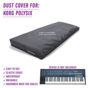 st3nD dust cover for Korg Polysix (synth)