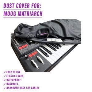 st3nD dust cover for Moog Matriarch, alternate product photo (synth)