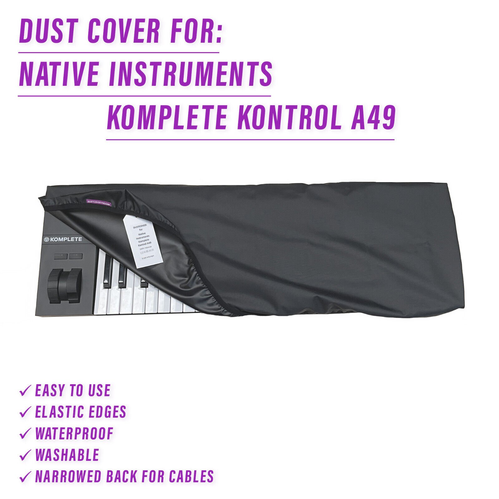 DUST COVER for Native Instruments Komplete Kontrol A49