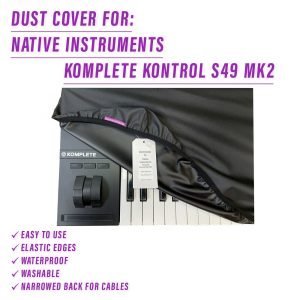 st3nD dust cover for Native Instruments Komplete Kontrol S49 MK2, alternate product photo (synth)