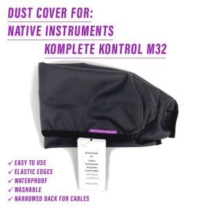st3nD dust cover for Native Instruments Komplete Kontrol M32, alternate product photo (synth)