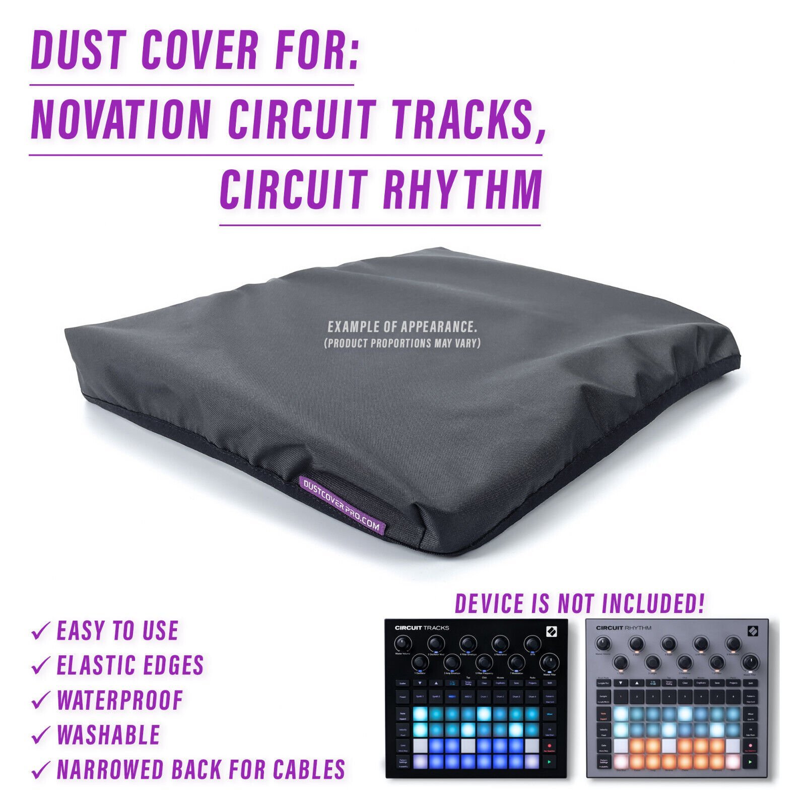 DUST COVER for Novation Circuit Tracks / Circuit Rhythm