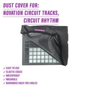 st3nD dust cover for Novation Circuit Tracks / Circuit Rhythm, alternate product photo (synth)