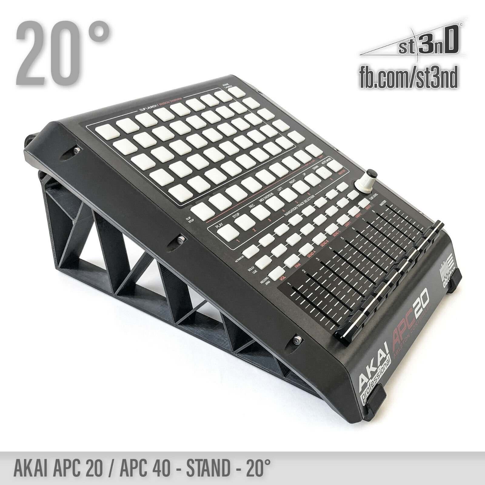STAND for AKAI APC20 / APC40 - 20°