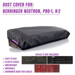 st3nD dust cover for Behringer 80hp Eurorack Case Synths (Neutron / Pro-1 / K-2 / Proton) (waterproof)