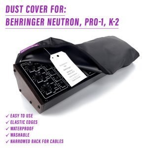 st3nD dust cover for Behringer 80hp Eurorack Case Synths (Neutron / Pro-1 / K-2 / Proton), alternate product photo