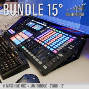 st3nD 3D printed stand Bundle for Native Instruments Maschine JAM and Maschine MK3, 15 degree, alternate product photo
