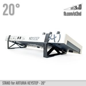 st3nD 3D printed stand for Arturia Keystep, 20 degree, alternate product photo (sequencer)