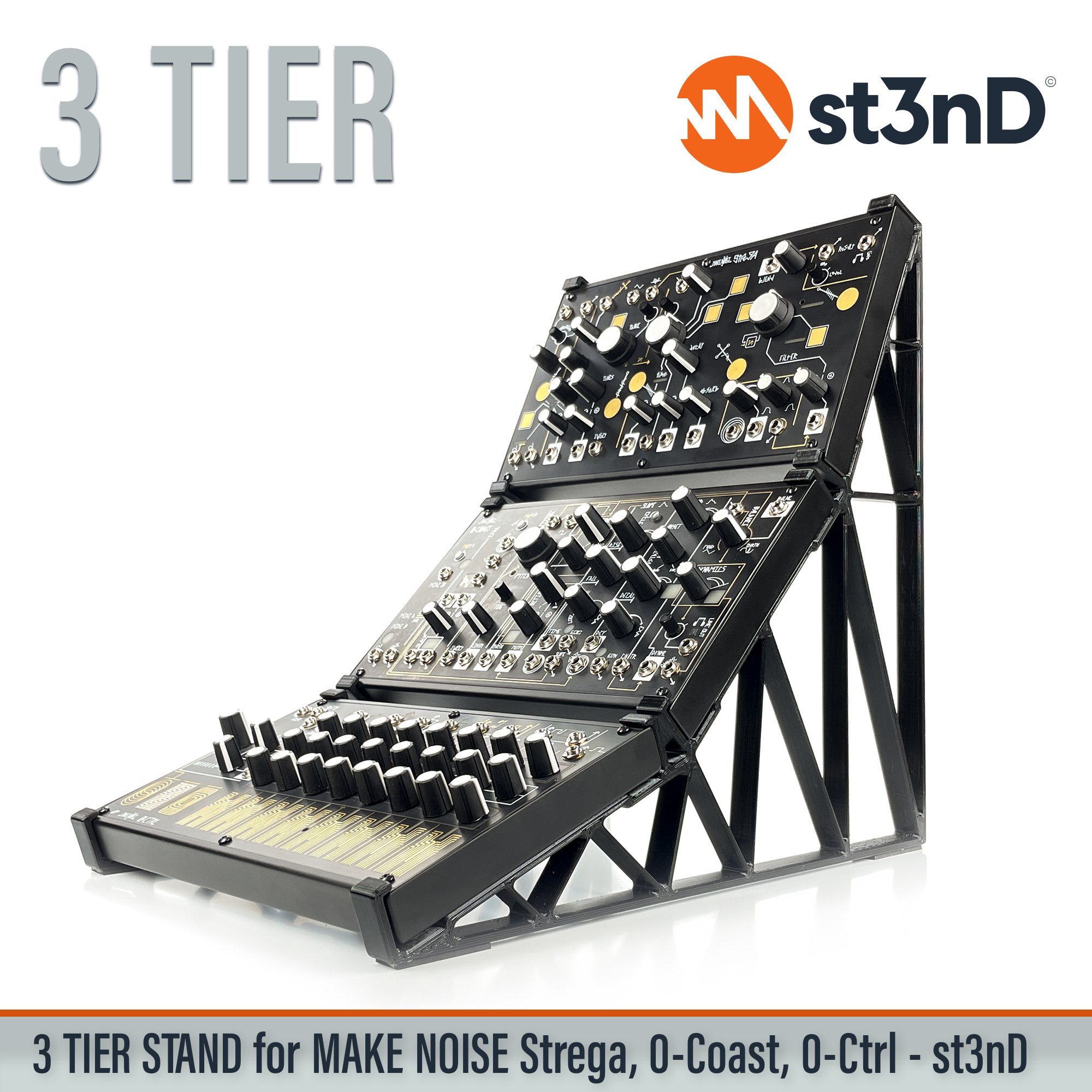 stand st3nd makenoise mn desktop studio riser tilted 3d