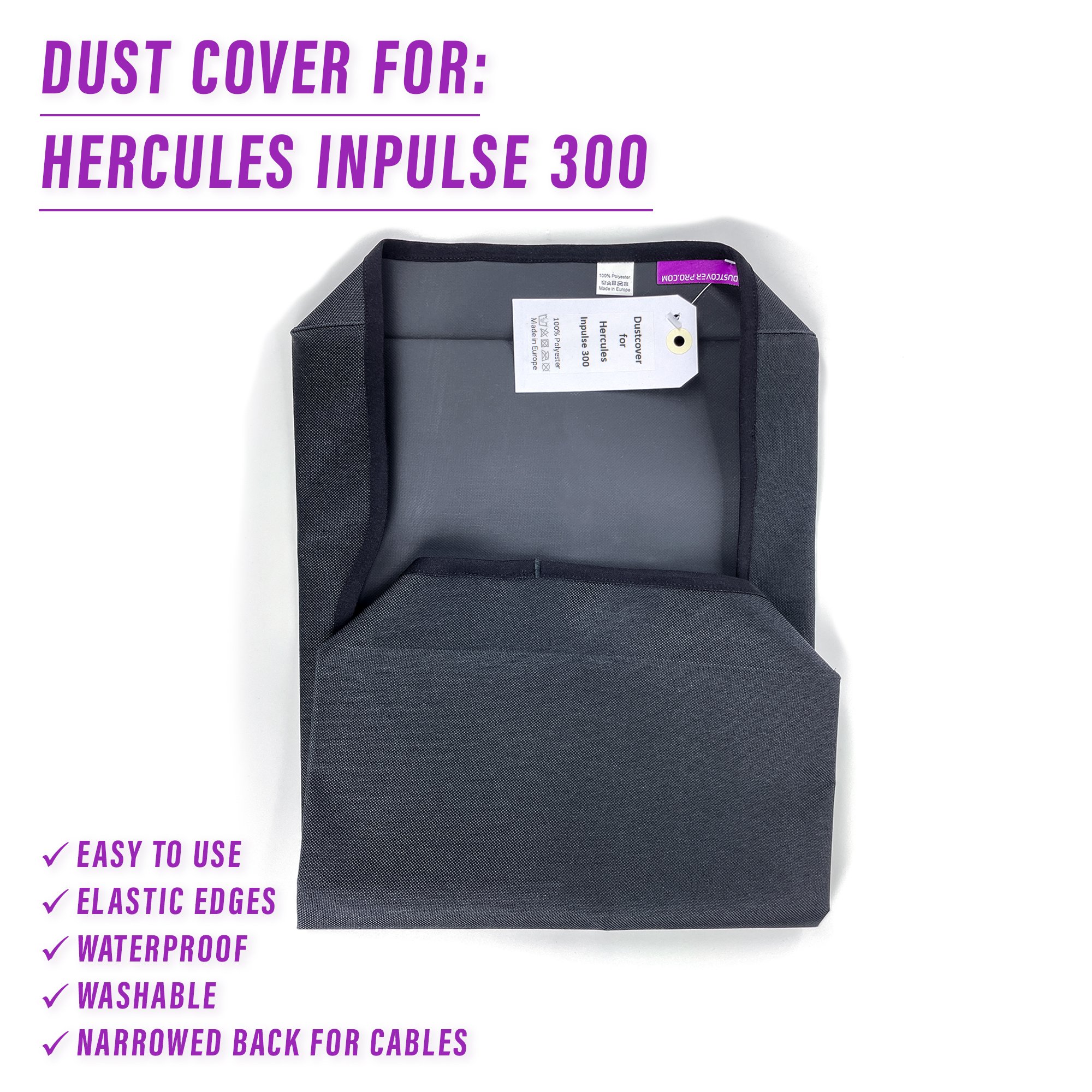 dust cover dustcover dustcoverpro elastic HERCULES HERCULES Inpulse 300 Inpulse 300 synth synth protection water resistant waterproof