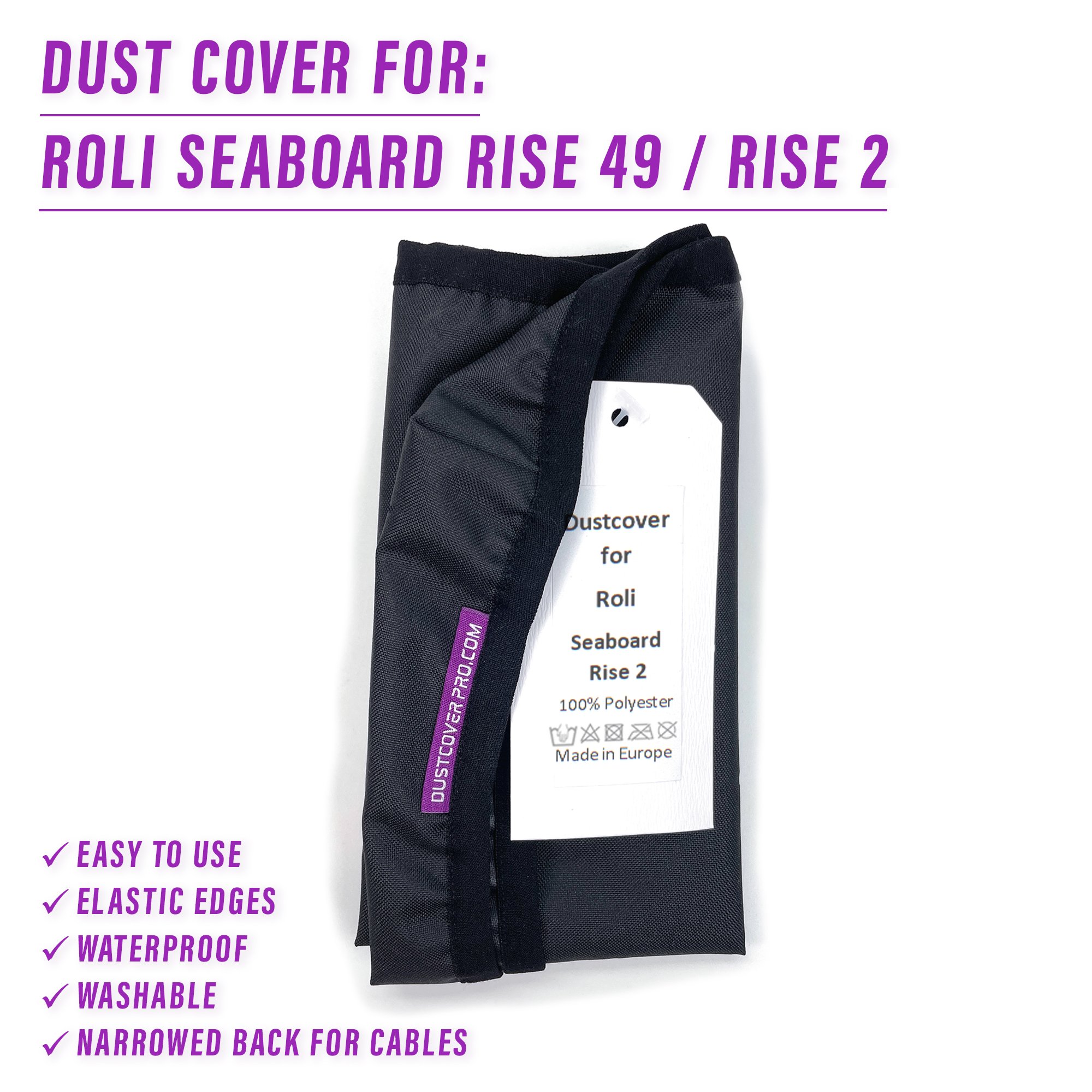 dust cover dustcover dustcoverpro elastic ROLI ROLI Seaboard Rise 2 Seaboard Rise 2 synth synth protection water resistant waterproof roli seaboard rise 49 v2