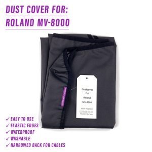 st3nD dust cover for Roland MV-8000, alternate product photo (synth)