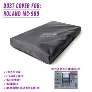 st3nD dust cover for Roland MC-909 (synth)