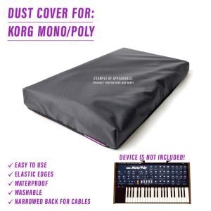 st3nD dust cover for Korg Mono/Poly (synth)