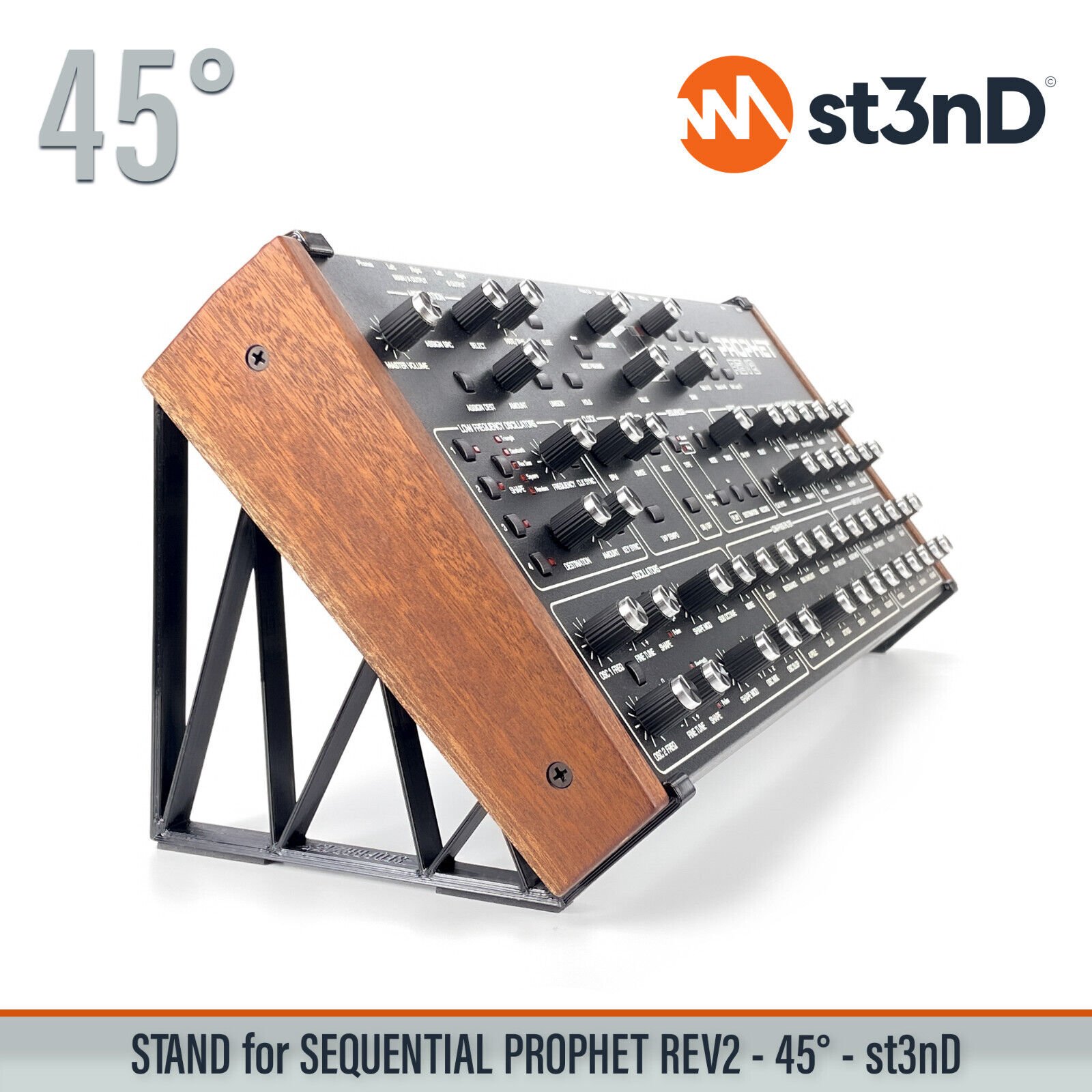 STAND for SEQUENTIAL PROPHET REV2 DESKTOP - 45°