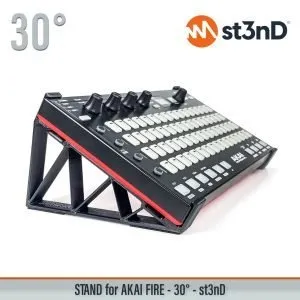 st3nD 3D printed stand for AKAI Fire, 30 degree (studio device)